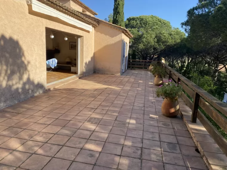 Terrasse avant rénovation