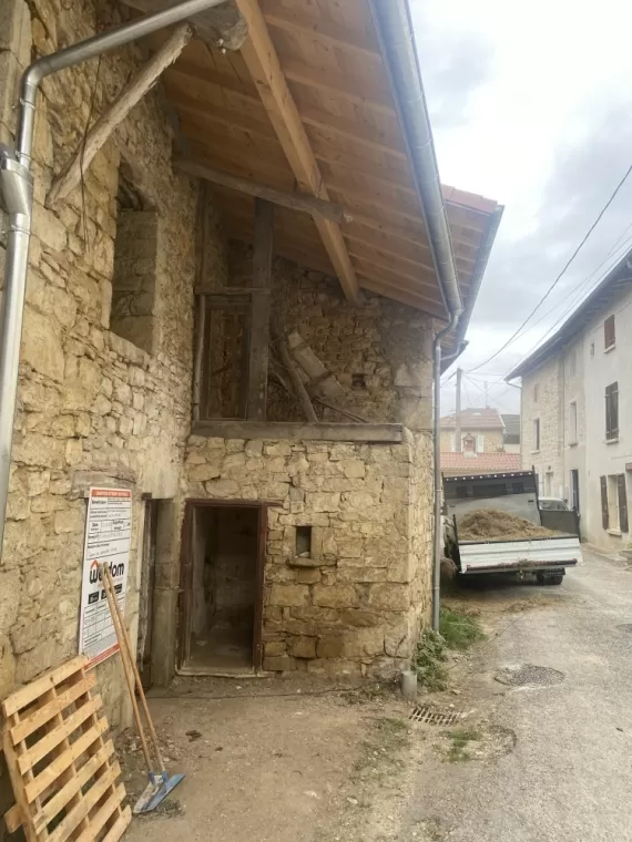 Rénovation complète d'une grange proche amberieu-en-bugey, Amberieu-en-Bugey, MIB Maçonnerie