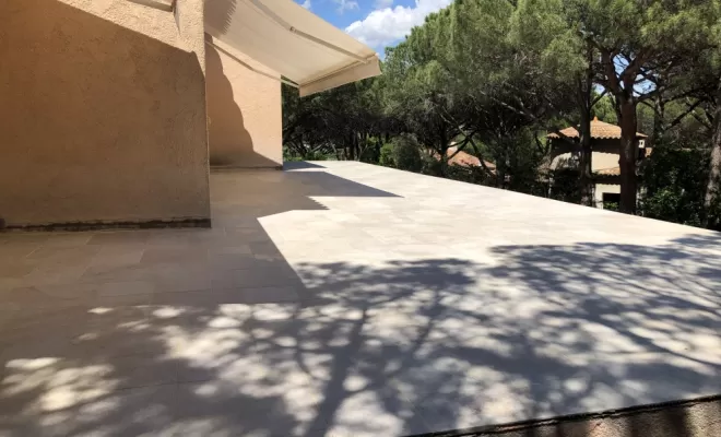 Terrasse après rénovation